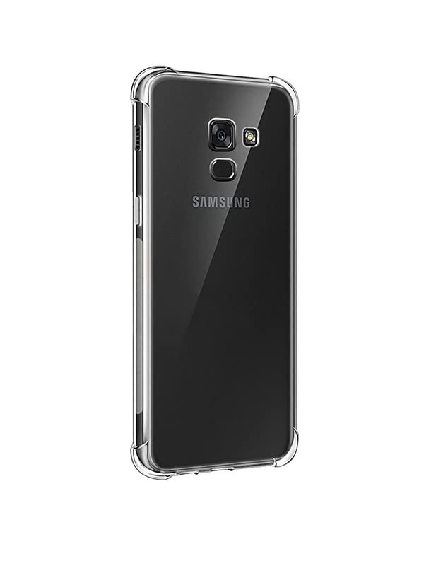 SkyTree Solid Shock Proof Bumper Hybrid Edge to Edge Protective Transparent Back Cover for Samsung Galaxy A8 Plus 6.0" (B09T77375H) Amazon Price History, Amazon Price Tracker