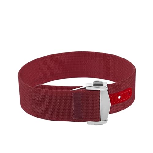LoXiCXgbv 18-20-22mm IK XV[Y XEHb` [XEHb` X|[c h tH[fBOobNXgbvΉ(Rose Red,18MM_BLACK BUCKLE)