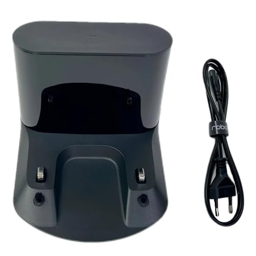 Base Di Ricarica For Aspirapolvere Robot, Base Di Ricarica【Compatibile Con Roborock S5 MAX/S6 Pure/S6 MaxV/S8/Q5 PRO/Q7 MAX/Q8 MAX/E4/E5/S7/S7 Plus/S8】Accessori For Pile Di Ricarica(Black with chargin