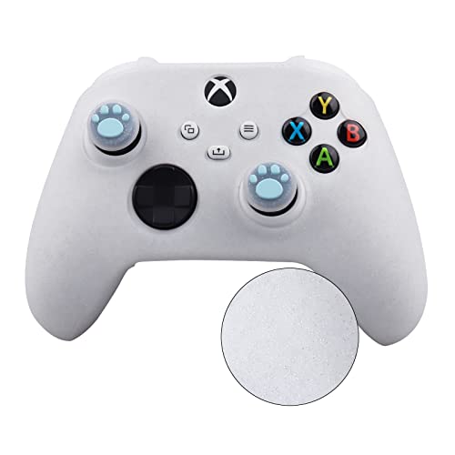 Xbox Series Controller Skin,Ralan Glitter Anti-Slip Silicone Controller Cover Protector Case Compatible For Xbox Series Gamepad Joystick With 4 Cat Caps And Black Pro Thumb Grip X 8. #TOP1