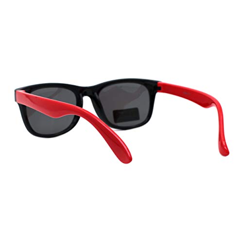 PASTL Kid's Polarized Lens Sunglasses Stretchy Square Frame Boys Girls UV 4003