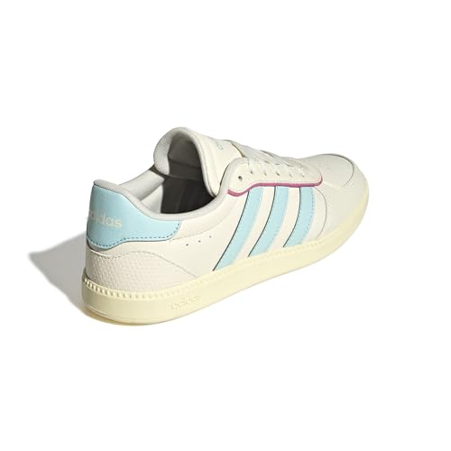 Image of adidas Womens Breaknet Sleek Sneakers Shoes Casual - Brown