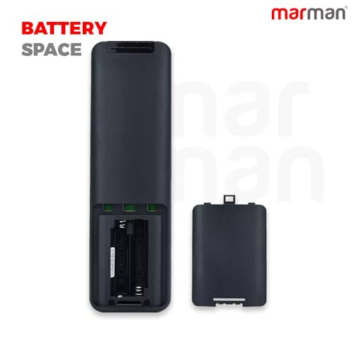Image of marman Compatible with Haier Smart Tv Remote Control Model HTR-U28 Suitable for 4K LED FHD UHD QLED Android Television with Bluetooth Voice Command and Google Assistant - Pairing Must!