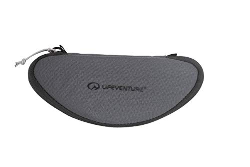 Lifeventure (LIHMM), Étui pour lunettes de soleil, couleur gris, fabriqué en matériau recyclé écologique, taille unique
