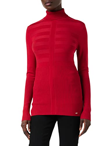 Morgan Pull Fin col roulé MENTOS Pullover Sweater, Rosso (Tango Red Tango Red), X-Small (Taglia Produttore:TXS) Women's