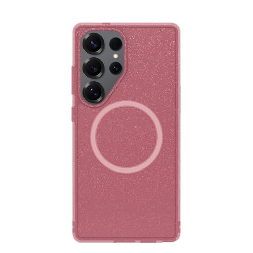 Image of OtterBox Samsung Galaxy S25 Ultra Symmetry Series Clear Magnet Case - Foxberry Pink | Symmetry Series