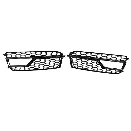Rejilla antiniebla para Audi A5 S5 2012-2016 en color negro parachoques delantero