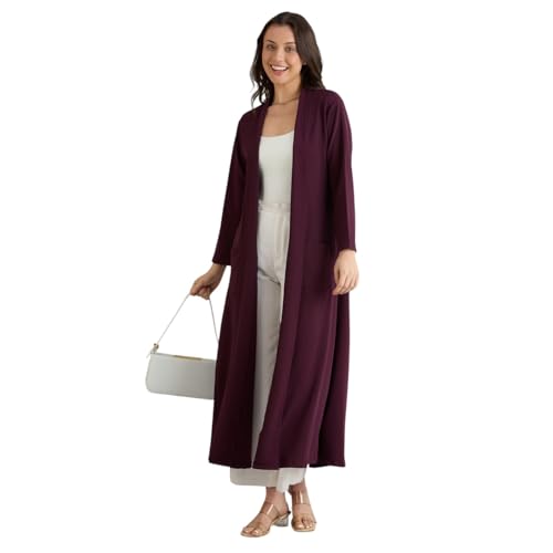 Image of Smarty Pants women's cotton open front trench jacket.