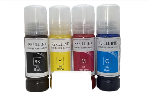 A4 Sublimation Printer for Clothes, T-Shirt Transfer Printing Machine, Direct to Film Printer. 4 Sublimation Ink Set: C/M/Y/B, Printing Paper,Tape Heat. Printers Conversion - Image 3