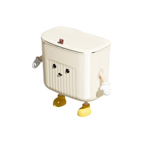 Caneca de basura para cocina montada en pared miniatura 3