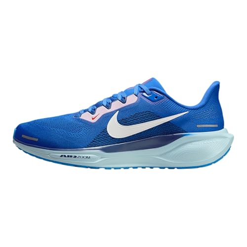 Nike Pegasus 41 - Tenis de correr para hombre (HQ1717-400, azul Racer/Blue Void/Light Photo Blue/Sail), Racer Blue/Blue Void/Light Photo Blue/Sail, 44 EU