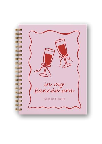 Yop & Tom Wedding Planner Journal - Wedding Organizer Book - Thoughtful Engagement Gift - In My Fiancée Era