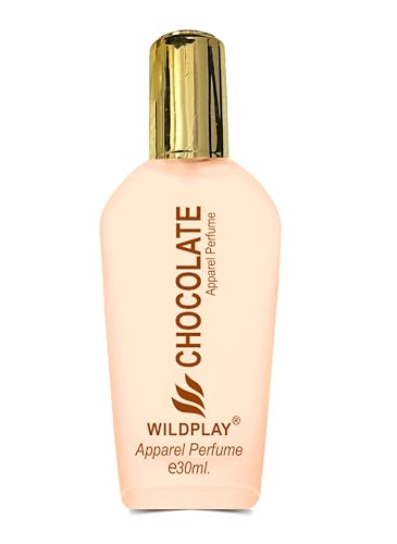 Image of Wildplay Chocolate Spray Perfume for Men & Women - Sweet, Warm & Inviting Unisex Fragrance with Rich Cocoa Notes, Long-Lasting Scent, Perfect for Everyday & Gifting (30ml)