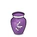 GetUrns Embrace Dragonflies Keepsake Cremation Urn (Purple)
