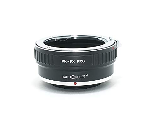 K&F ペンタックス PK-フジX FX マウントアダプター PRO レンズクロス付 pk-fx-pro (KFFXPRO)