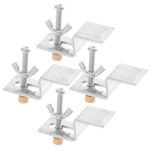 Zerodeko 1 Kit Dinstallation Dévier Sous Plan Clips Dévier En Acier Inoxydable Matériel De Montage De Lavabo Pour Salle De Bain