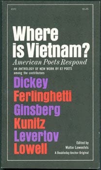 Paperback Where is Vietnam? American Poets Respond. [Unknown] Book