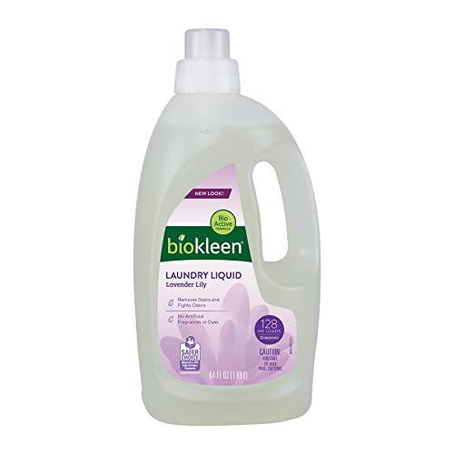 Biokleen Natural Laundry Detergent 128 HE Loads Liquid