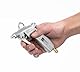 SCHNEIDER Ausblaspistole AP-BM-SN Mit Stecknippel für Schnellkupplung, Handliche Pistolenform,mit kurzer Düse, max. Druck 8 Bar, Legierter Stahl