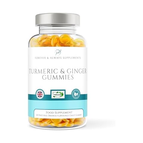 Forever & Always Turmeric Gummies with Ginger Cover