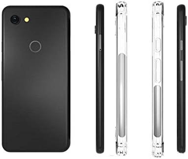 Miniatura 3 de TIYA para Google Pixel 3A caso TPU transparente cuatro esquinas cubierta transparente suave funda