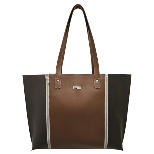 Bolsa Intercambiável 277-R Raffai Couros (Caramelo - Abas Café)