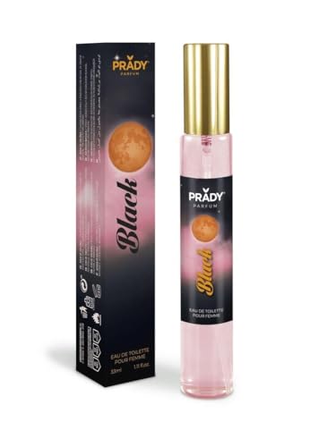 Prady - Eau de Toilette Black - 33 ML - Parfum intense et mystérieux pour une présence captivante.