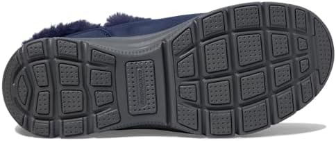 Skechers Women's Easy Going-Frosty Charm Ankle Boot, Navy, 6.5 | Image 2