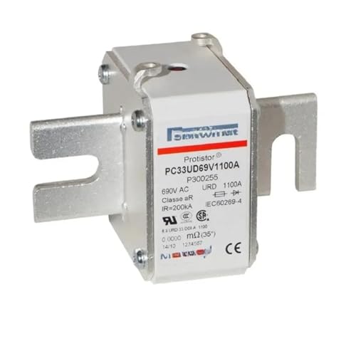 Fusible PC33UD69V1600PA haute capacité de coupure pour armoire électrique W302722C