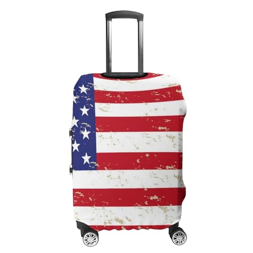 Luggage Covers Protector Suitcase Sleeve Carry On Luggage Cover Red Blue White American Flag (65) Anti Scratch Travel Suitcase Protector4