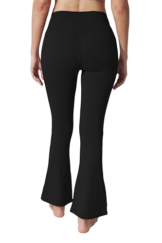 Yogalicious Flared 7/8 Legging High Waisted Bootcut Tummy Control Wide Leg Pants for Women3