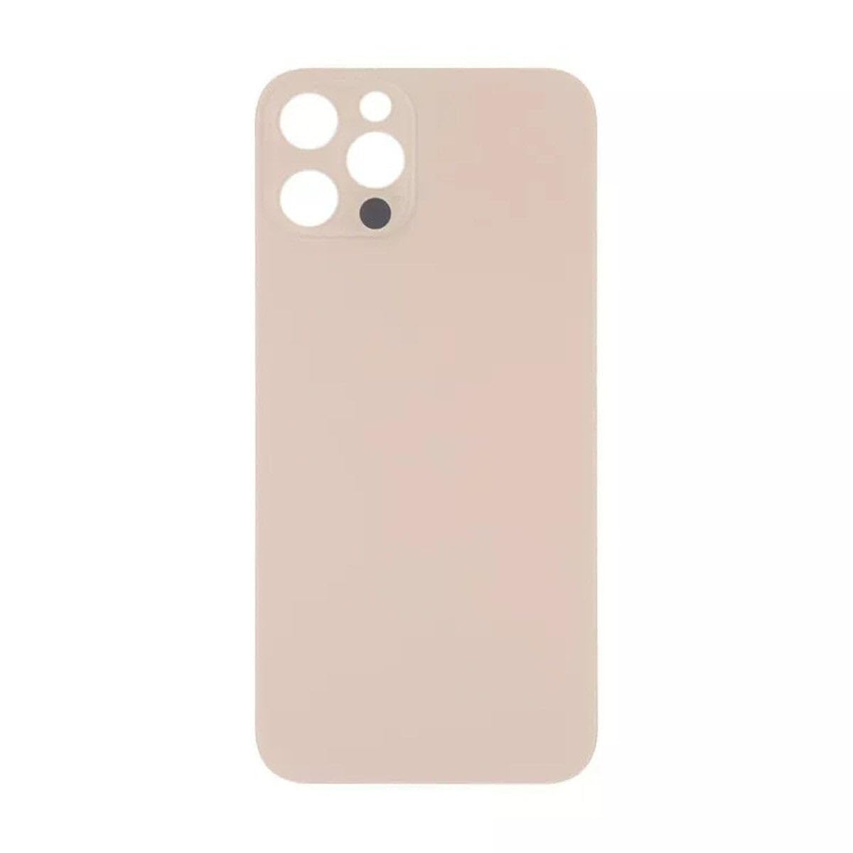 Face arrière iPhone 13 Pro or pièce de rechange boîtier verre plain