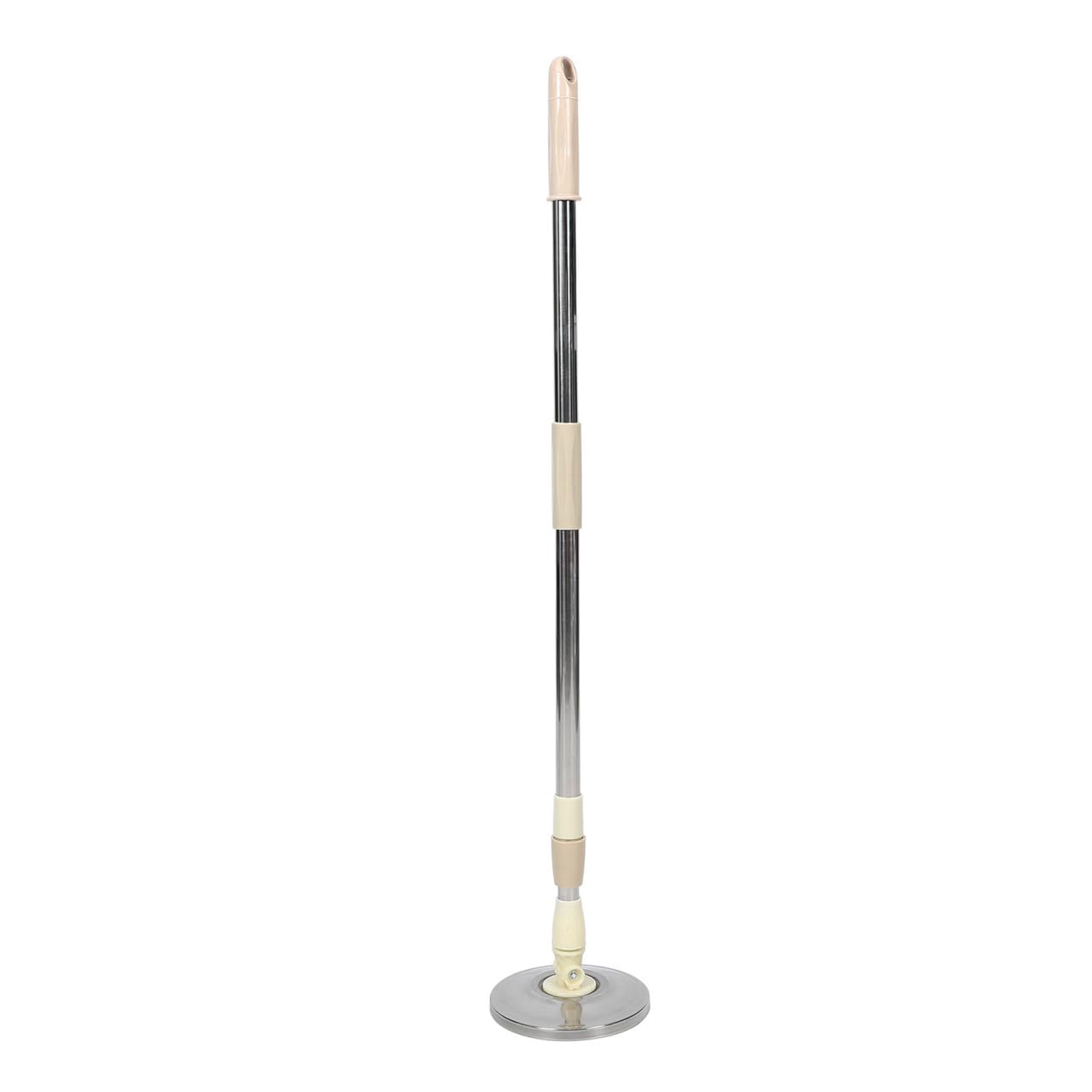 TIDTALEO Manico Sostitutivo Rotante per Acciaio e Inossidabile in Design Mop Telescopico Antiesplosione, Khaki Domestici, per Pulizia Pavimenti