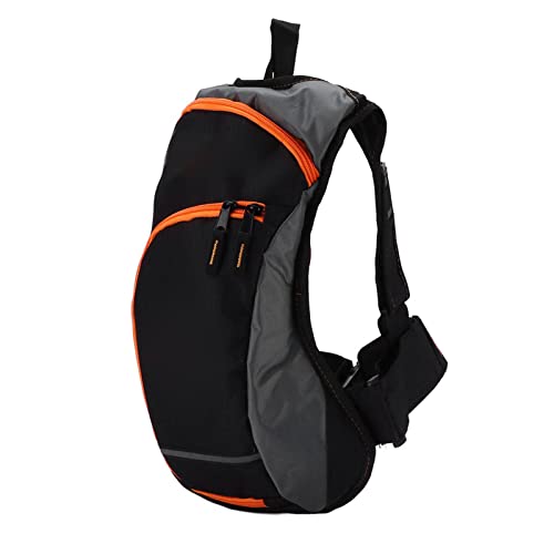 Motorcycle Backpacks Oxford Cloth Outdoor Component Riding Knapsack Motorbike Shoulder Bag (C Orange)
