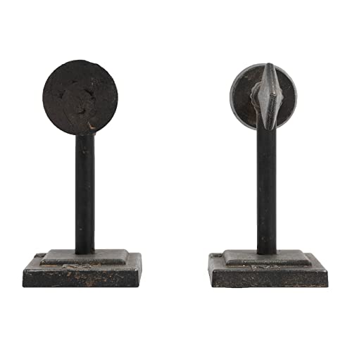 Creative Co-Op Cast Iron Metal Arrow Bookends , Black - Da4199 #TOP7
