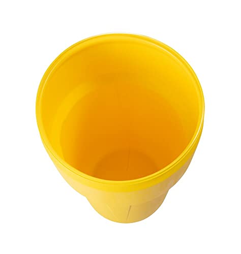 Eagle 20 Gallon Lab Pack Barrel Drum, Plastic Lever-Lock, Yellow, 1623 #TOP5