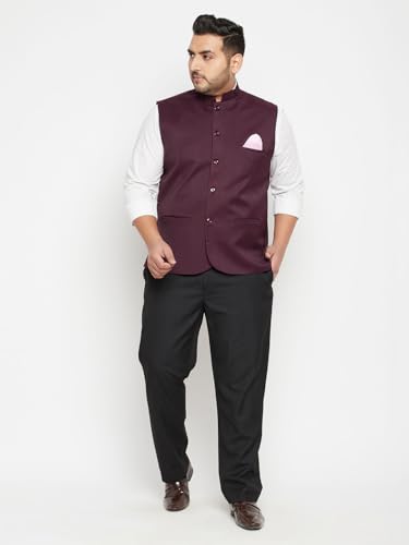 Image of Vastramay Plus Men's Nehru Jacket