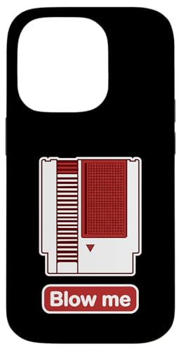 Blow Me 80s Shirt Funny Gamer �r�f�I�Q�[�� �p���f�B�J�[�g���b�W �X�}�z�P�[�X iPhone 14 Pro �p