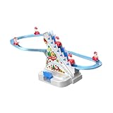 Sharplace Kletterstrecke mit Weihnachtsmann, Klettertreppe mit Weihnachtsmann, pädagogisches Schreibtisch-Ornament, verspielte Heimdekoration, interaktives, Handbuch 5