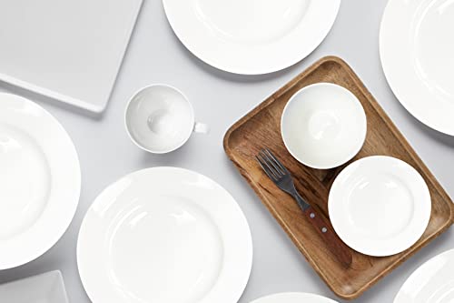 Bone China 20 Piece Dinnerware Set, Service For 4, White, Microwave Safe, Chip Resistant, Translucent, Elegant Giftware, Dish Set, For, Essential Home, Formal And Everyday Living, Kitchen Set, Display #TOP5