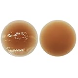 TEKEFT Self Adhesive Silicone Nipplecovers Pasties - Size A-DD Womens Bra Nipple Covers (Caramel)