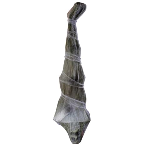 Creepy Halloween Mummy Figure - Horror Mummy Prop Houses infestate, Halloween Skeleton Mummy | Reutilizzabile Halloween Corpse Corpse Hanging Corpse Decoration, Haunted House Corpse Decoration