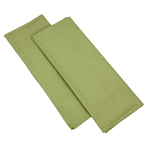 Taies d'oreiller en coton de qualité supérieure vert olive rockcloud
