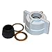 LASCO 03-1847 Faucet Plastic Slip Joint Supply Tube Connection Nut 3/8-Inch Tube X 1/2-Inch Fip
