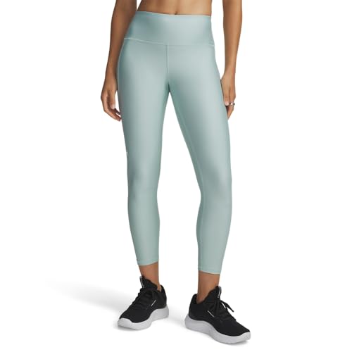 Image of Under Armour Women's HeatGear Armour High Waisted Ankle No-Slip Leggings