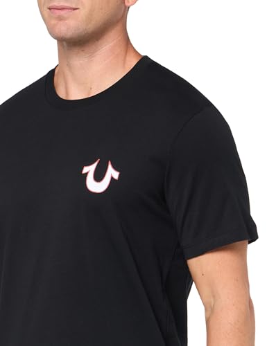 True Religion Men's Ss Vintage Flock Tee3