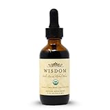 Organic Turmeric, Frankincense and Myrrh – Herbal Supplement Blend for Energy, Detox, Focus, Immunity & Stress – Non-GMO Vegan Tonic with Milk Thistle – Wisdom Bible Based Blend – 2oz Liquid Drops