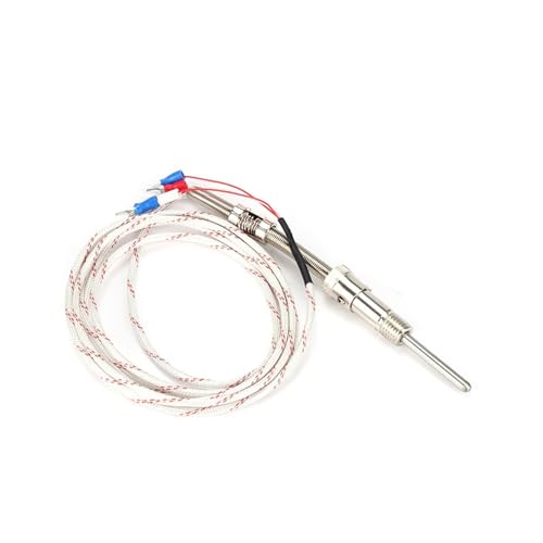 Resorte de compresión WZPT-01 en sensor PT100 M12 con cable robusto de 3M 2