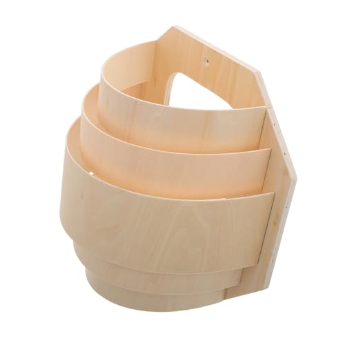 ROMISBABA Paralume in Legno Traslucido Per Lampada Sauna Resistente Alte Temperature, Accessorio Protettivo Leggero e Decorativo Per Camere Sauna Ad Alta Temperatura, Facile Installazione