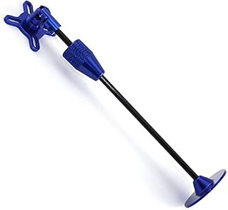 DGZZI 1Set Blue CNC Aluminium Alloy GPS Antenna Pedestal Folding Fixed Mounting Bracket